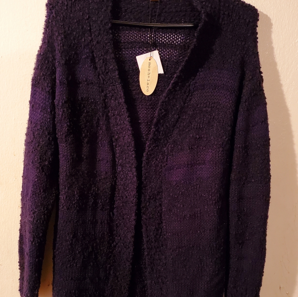 Open Front Cardigan